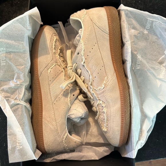 Aloha Tb. 490 Crochet Cream Leather Sneakers size 9 / 40 - Picture 4 of 8